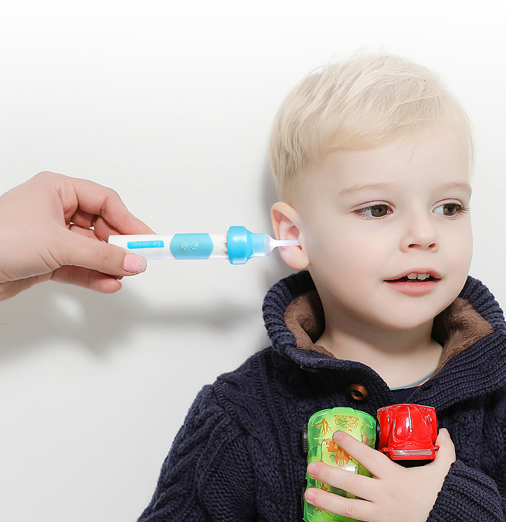 Ohrreiniger mit LED Licht für Kinder – Sanfte Ohrenpflege für Babys & Kleinkinder