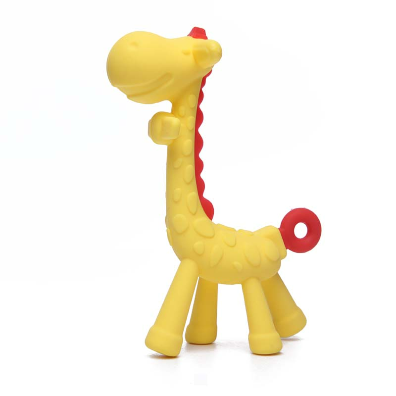 Baby Beißspielzeug Giraffe aus Silikon