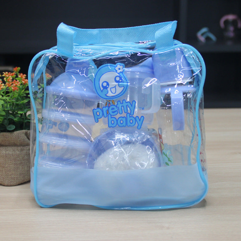 Baby Flaschen Set mit Tragetasche – Praktisches Aufbewahrungsset für Flaschen, Becher und Zubehör