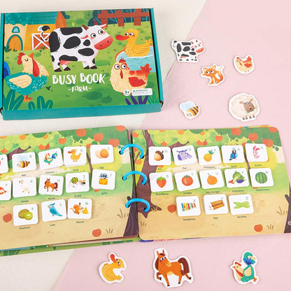 Montessori Kinder Beschäftigungs Entdeckerbuch