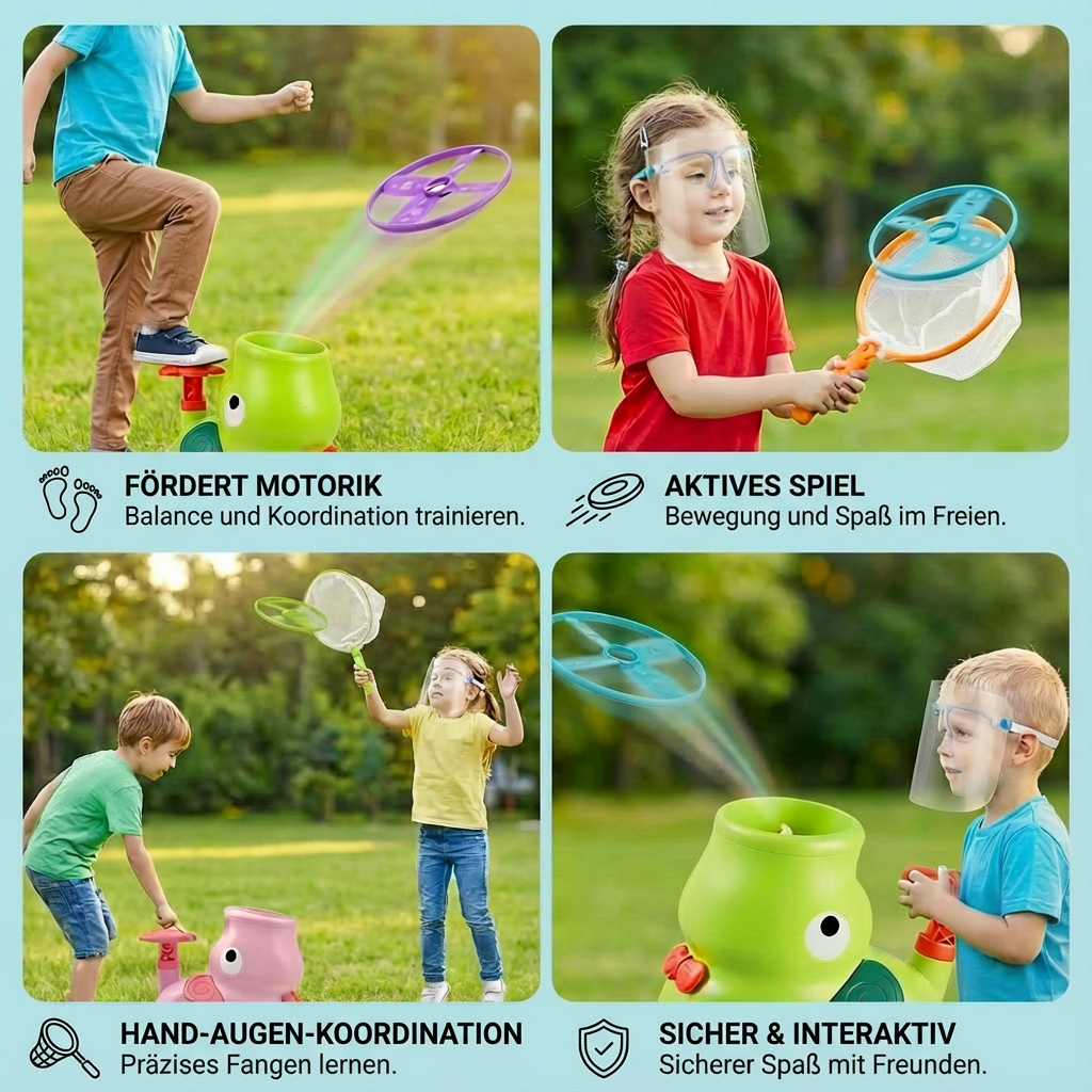 Frisbee Kescher Spielzeug