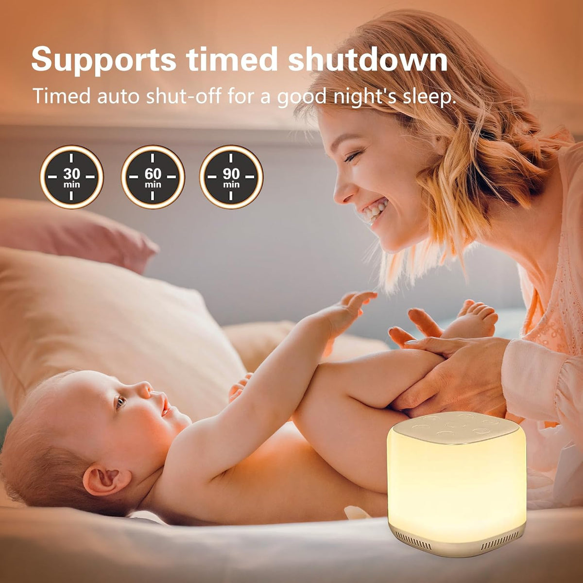 Baby Lampe mit Musik – Nachtlicht für das Kinderzimmer