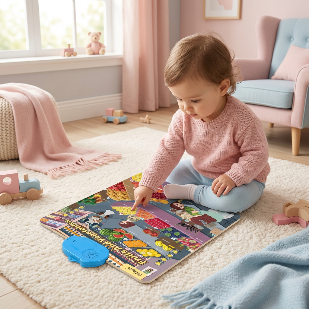 Sprechende Englisch Lerntafel für Kinder