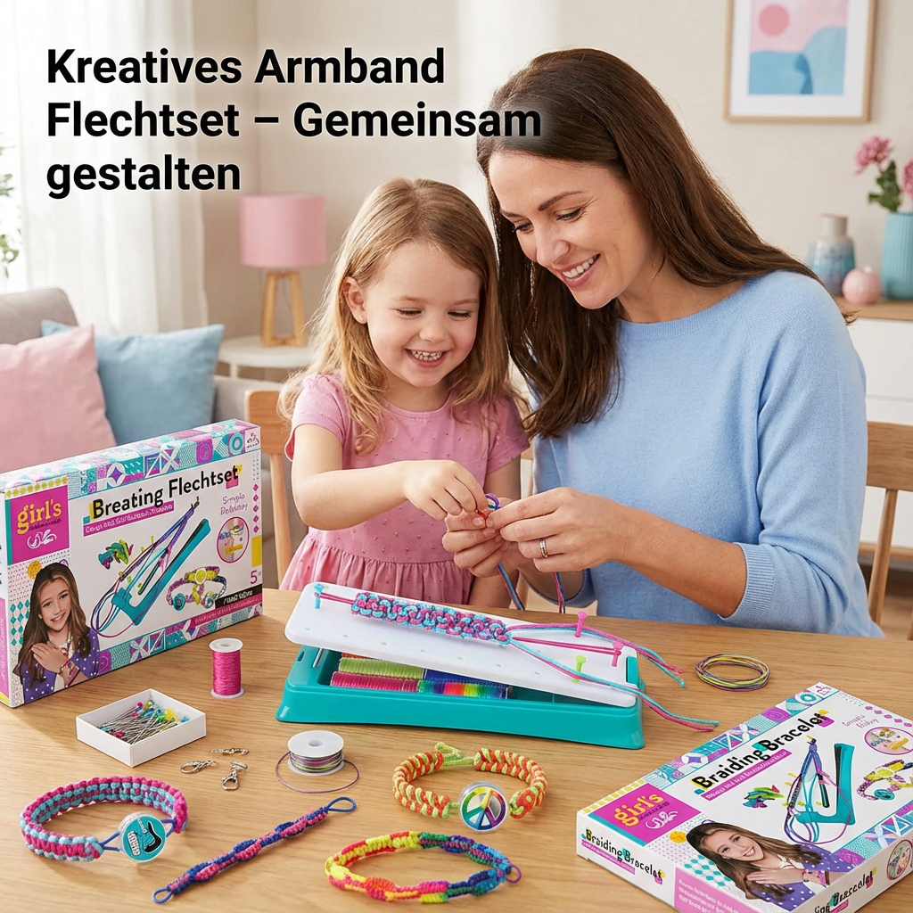 Kreatives Armband Flechtset