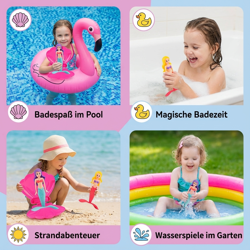 Magisches Meerjungfrauen Wasserspielzeug