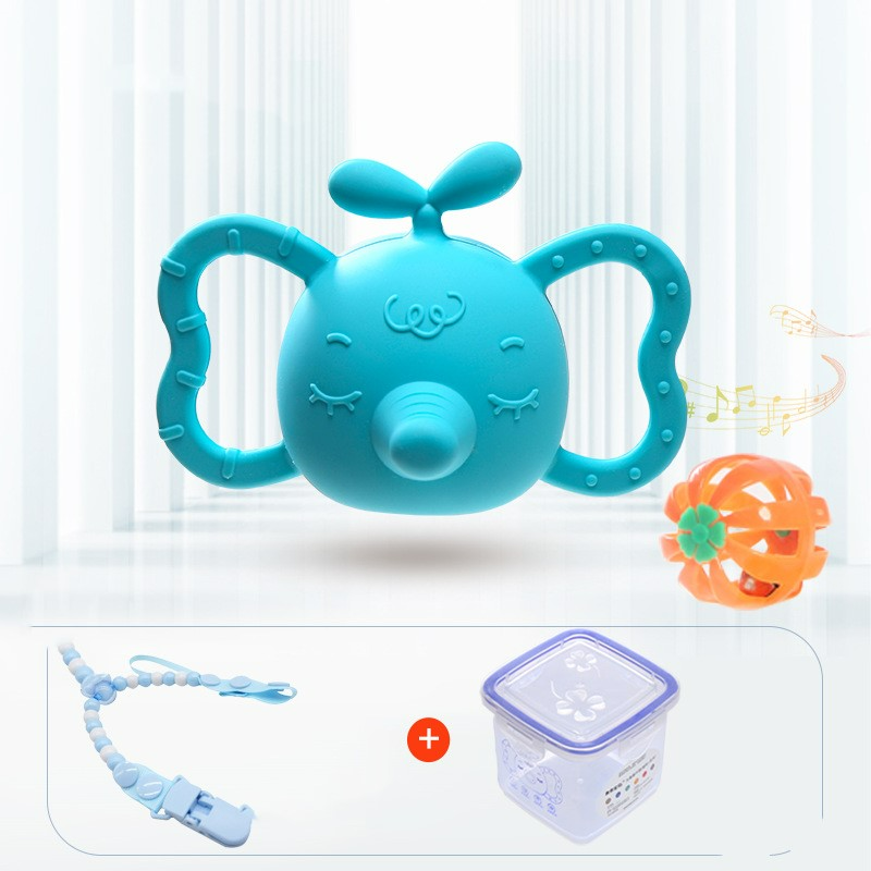 Silikon Beißspielzeug für Babys - Elefanten-Design