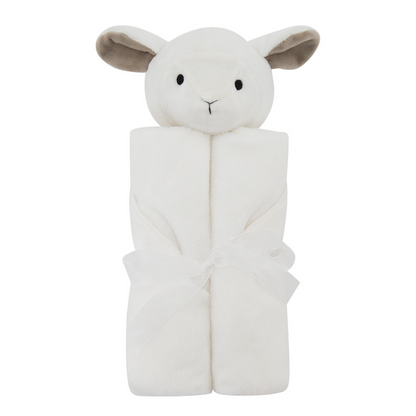 Kuschelige Babydecke mit Hasen-Design – Flauschige Baby Kuscheldecke