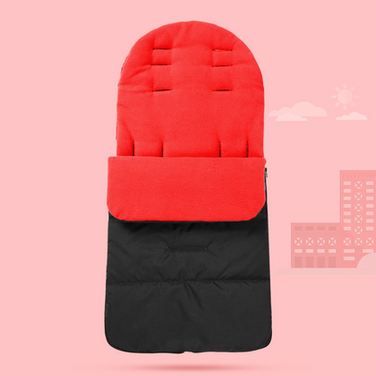 Universal-Kinderwagenschlafsack - warmer Fußsack mit Fleece