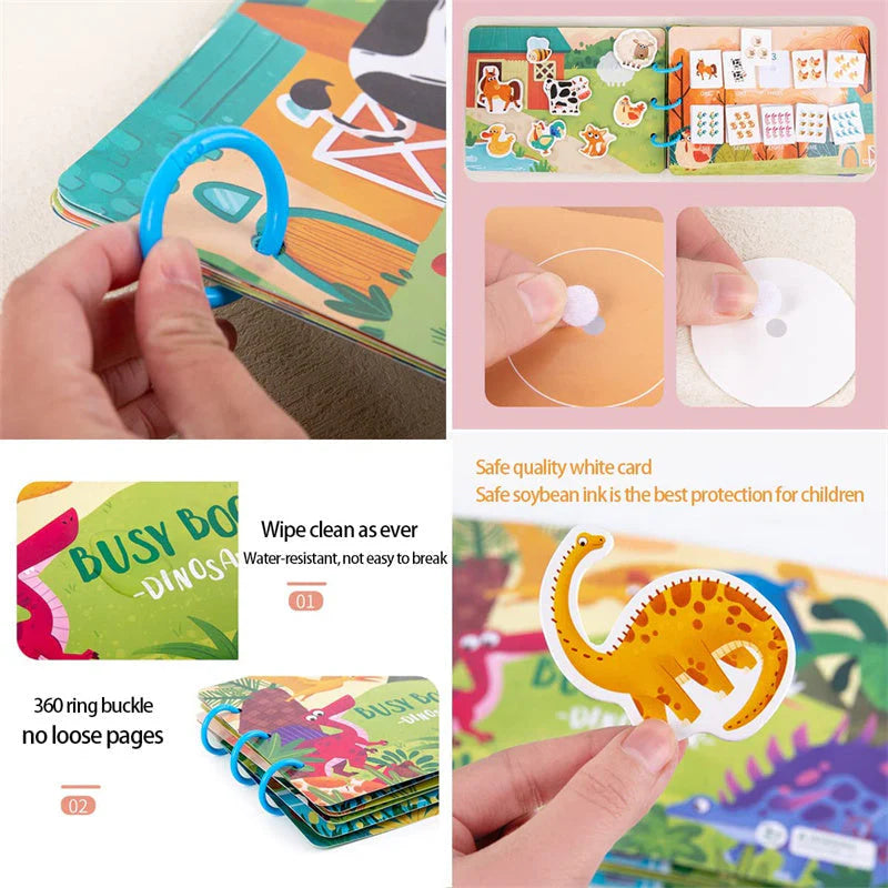 Montessori Kinder Beschäftigungs Entdeckerbuch