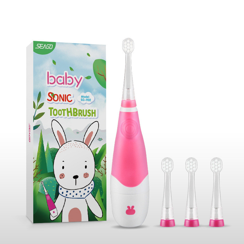 Elektrische Baby Schallzahnbürste – Sanfte Kinderzahnbürste