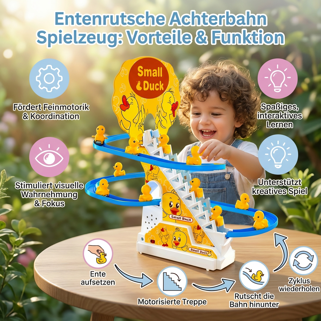 Entenrutsche Achterbahn Spielzeug