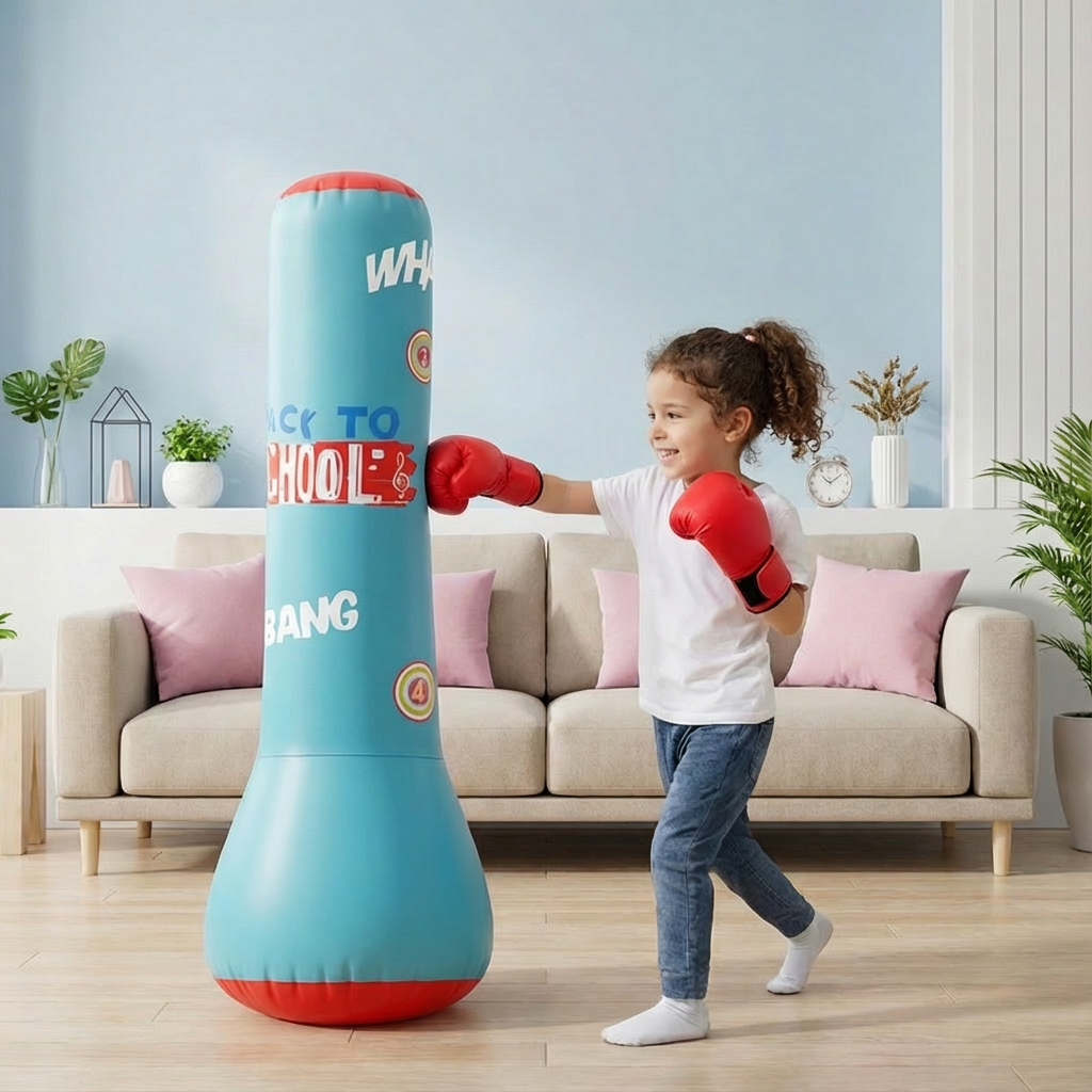 Aufblasbarer Kinder-Boxsack mit Wasserbefüllung