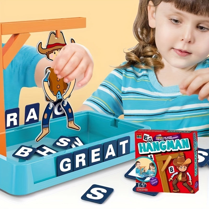 Cowboy-Thema Hangman Wortspiel