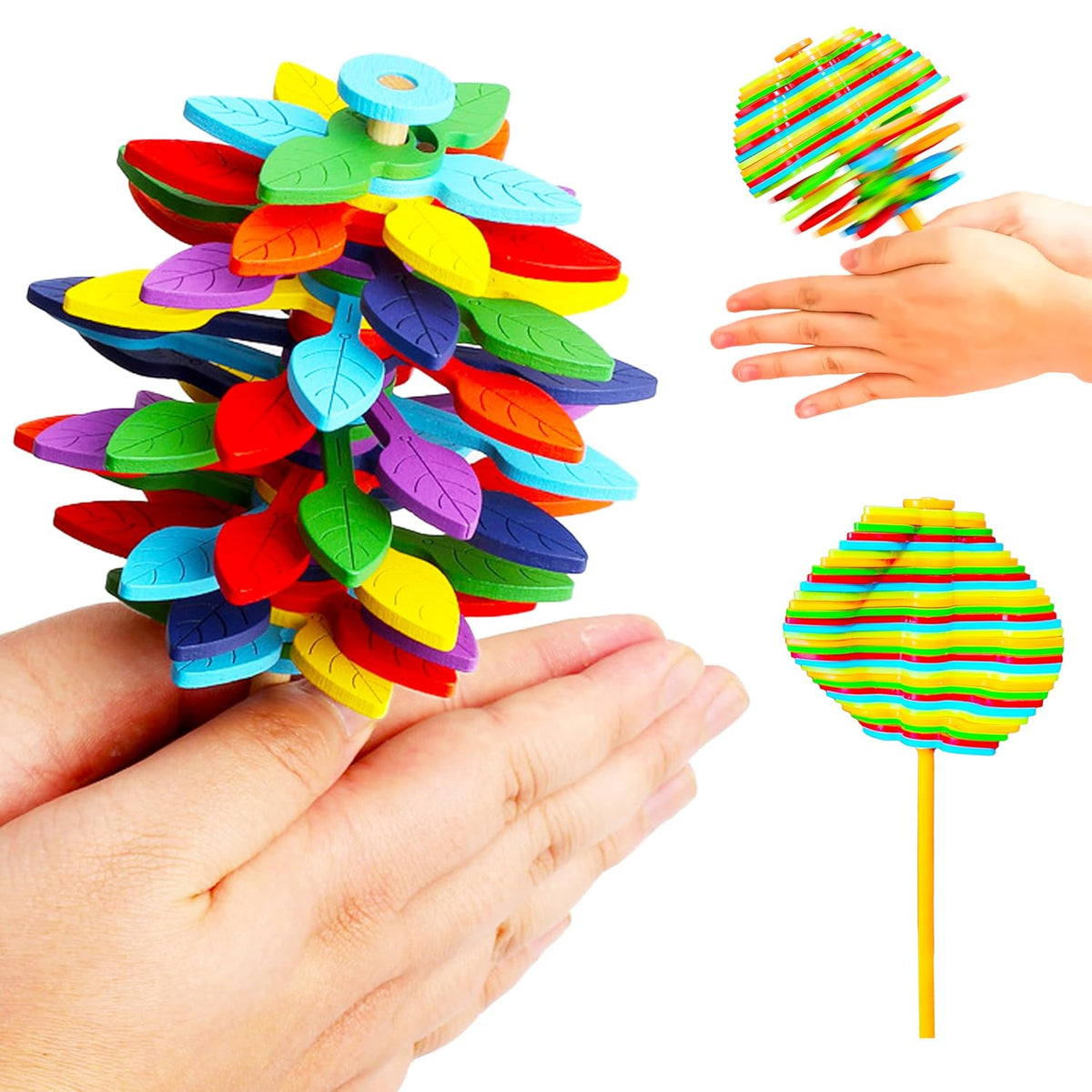 Drehspaß Lollipop – Entspannendes Anti-Stress-Spielzeug