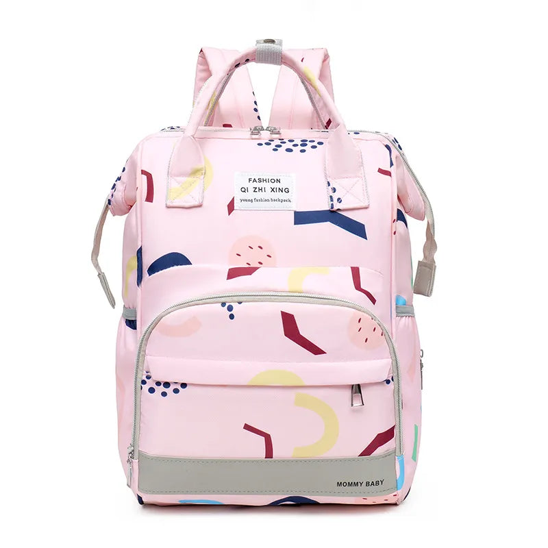 Wickelrucksack für Eltern – Großer Baby Rucksack mit vielen Fächern