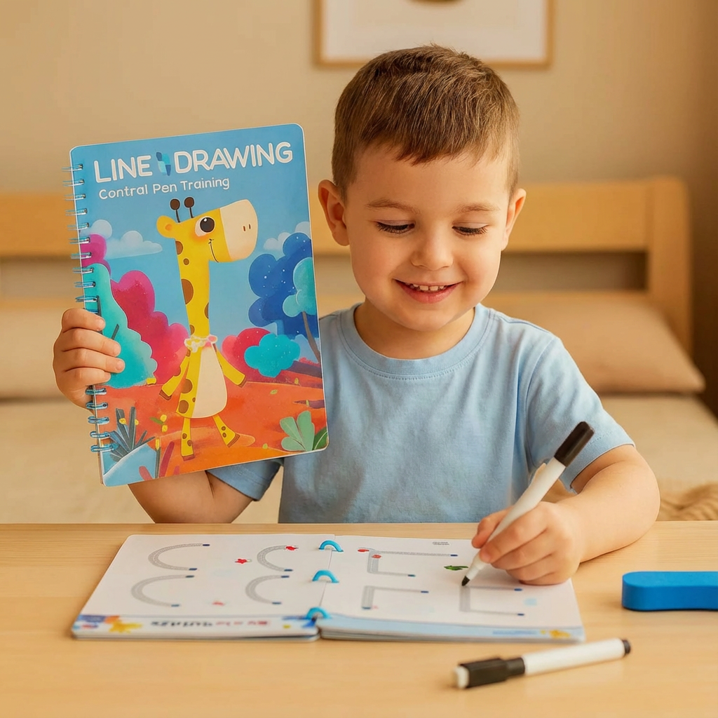 Stift Kontrolle Trainingsbuch für Kinder