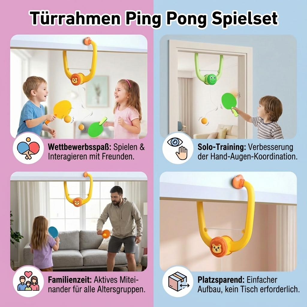 Türrahmen Ping Pong Spielset