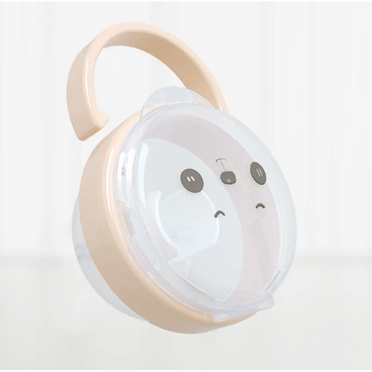 Baby Schnuller mit Schutzkappe – Beruhigungssauger im Süßen Bären-Design