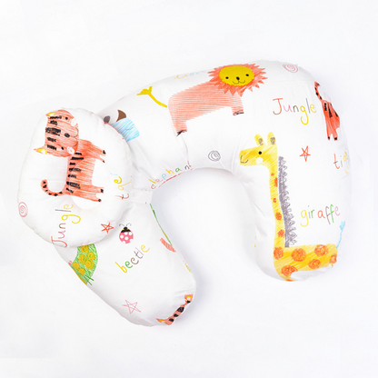 Multifunktionales Stillkissen mit Babykopfkissen für Mama & Baby