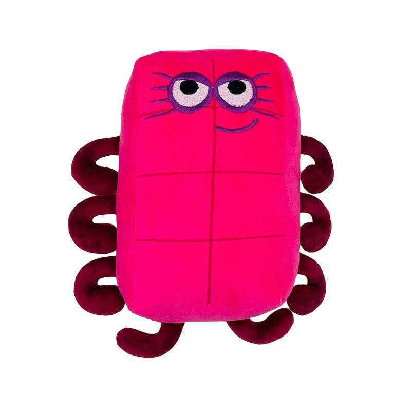Lernfähige Zahlen Kuscheltiere