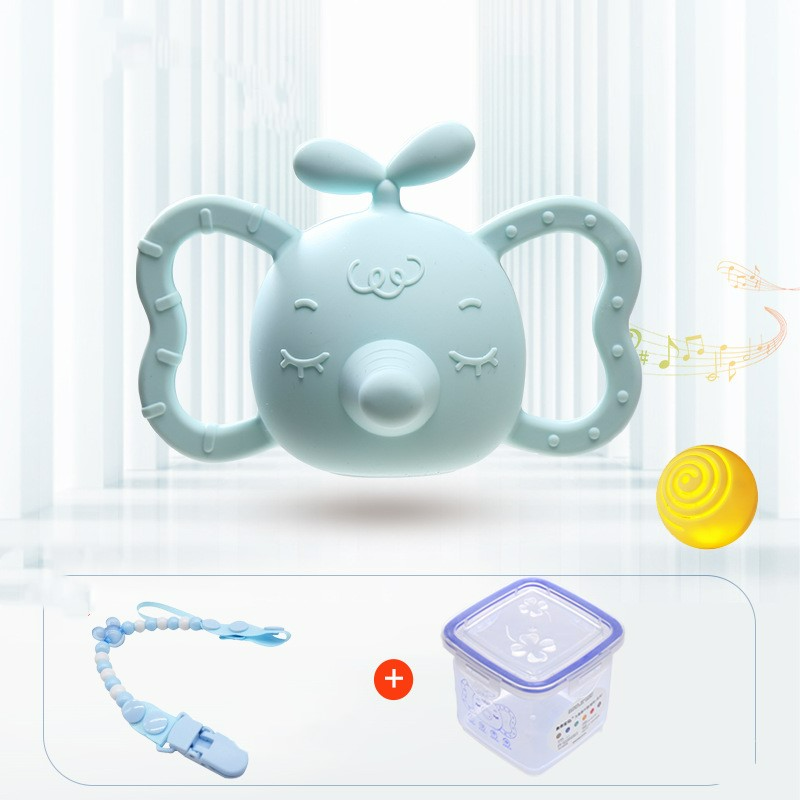 Silikon Beißspielzeug für Babys - Elefanten-Design