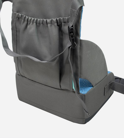 Reise Hochstuhl für Babys – Tragbarer Sitzerhöher mit Gurt & Umhängetasche