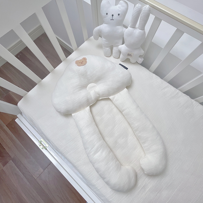 Baby Lagerungskissen mit Kopfstütze – Ergonomisches Stützkissen für Babys