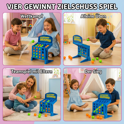 Vier Gewinnt Zielschuss Spiel