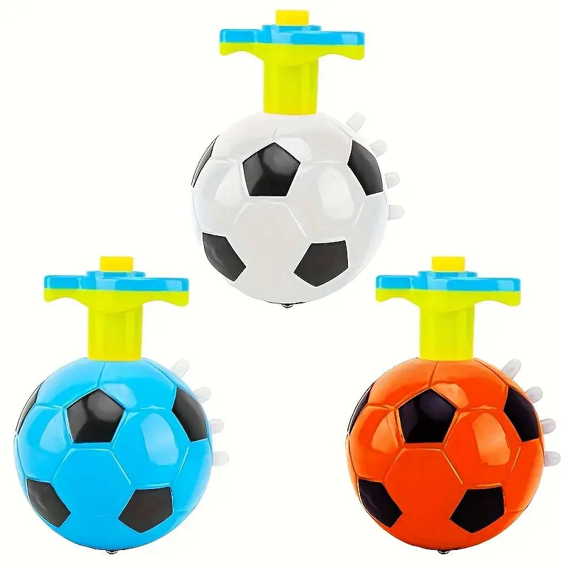 Leuchtender LED Fußball Kreisel