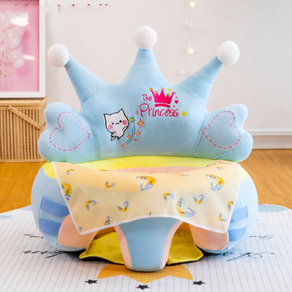 Sitzhilfe für Babys mit Spielbogen – Weicher Lernstuhl zum Sitzenlernen