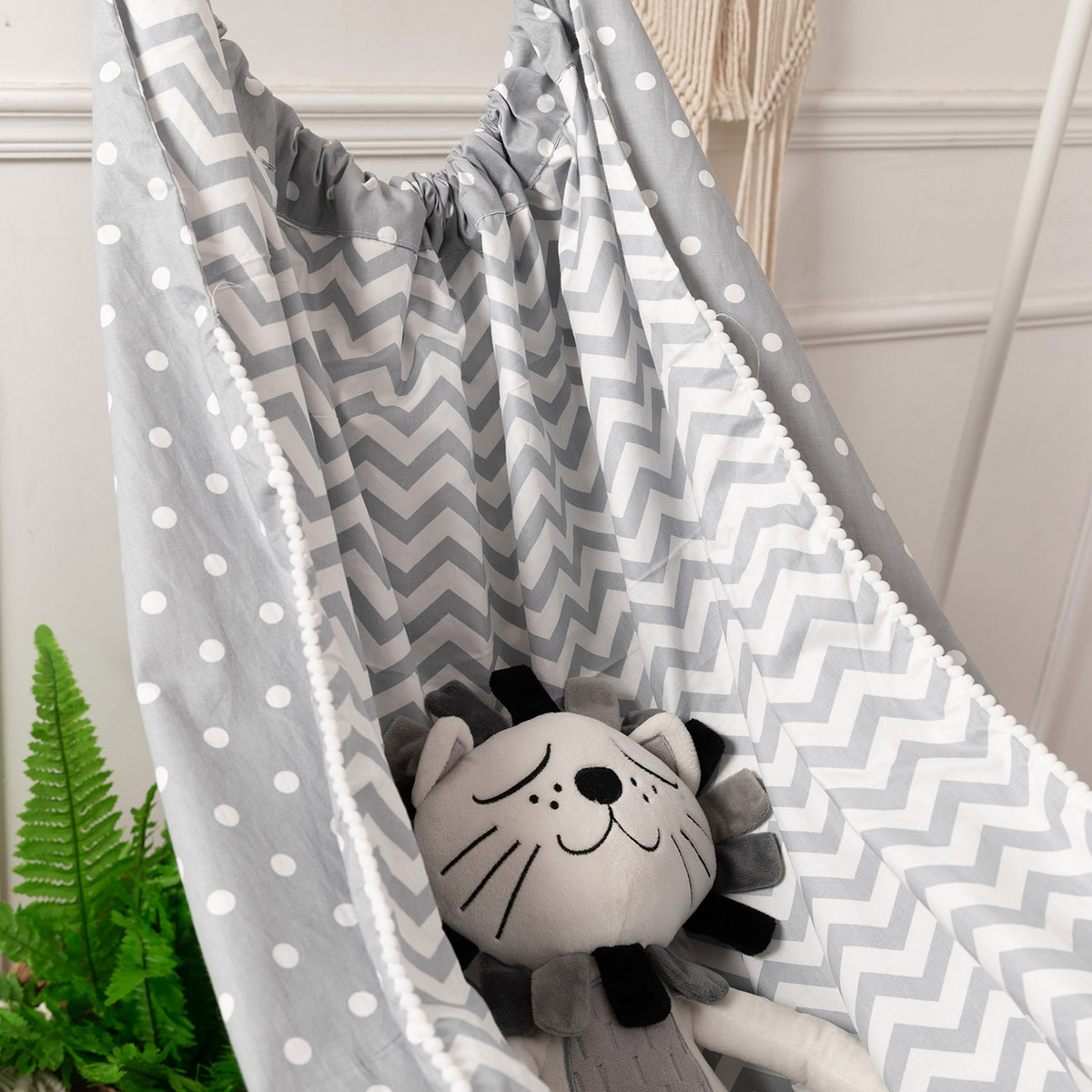 Baby Hängematte für Gitterbett – Weiche Einschlafhilfe für Neugeborene