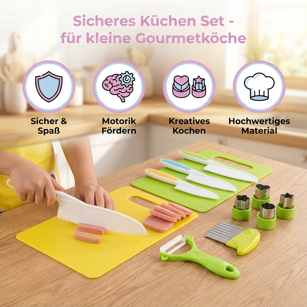 Sicheres Küchen Set - für kleine Gourmetköche