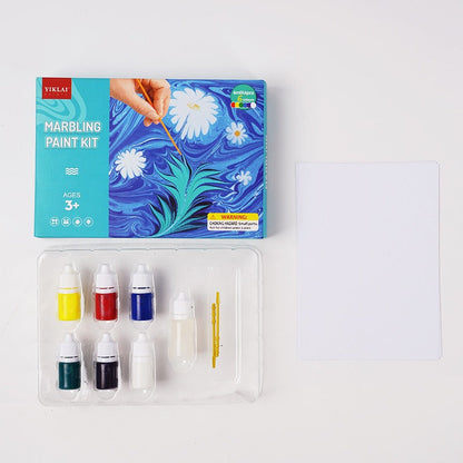 Farbenfrohe Wasserfarben-Kunstwerke - Malset