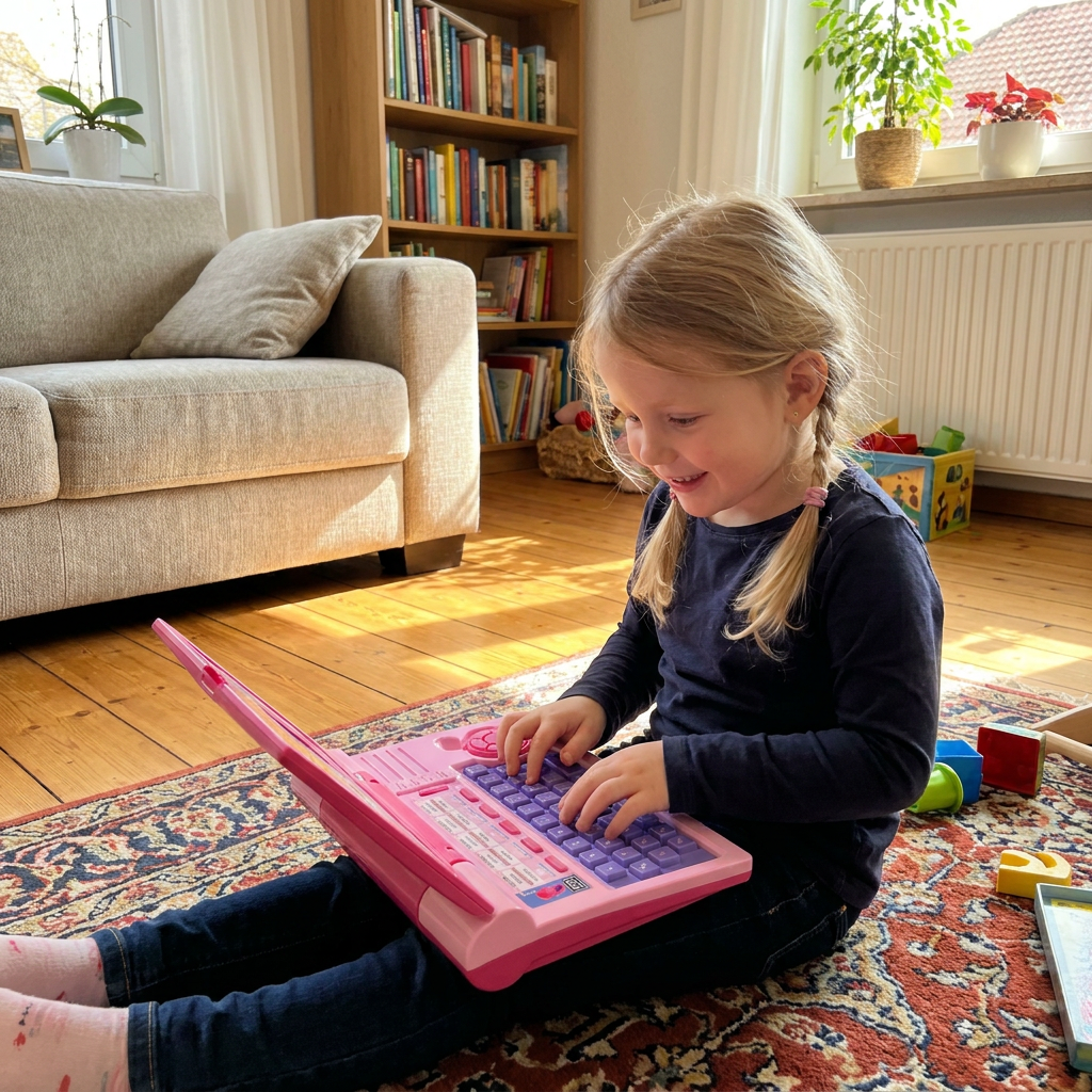 Interaktiver Lern-Laptop für Kinder