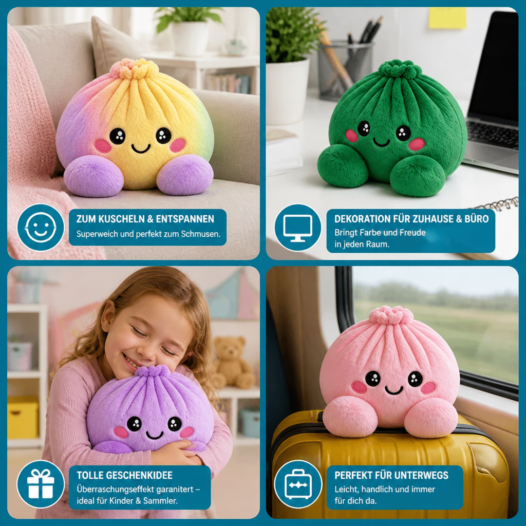 XXL Mystery-Dumpling-Squishy-Plüschtier