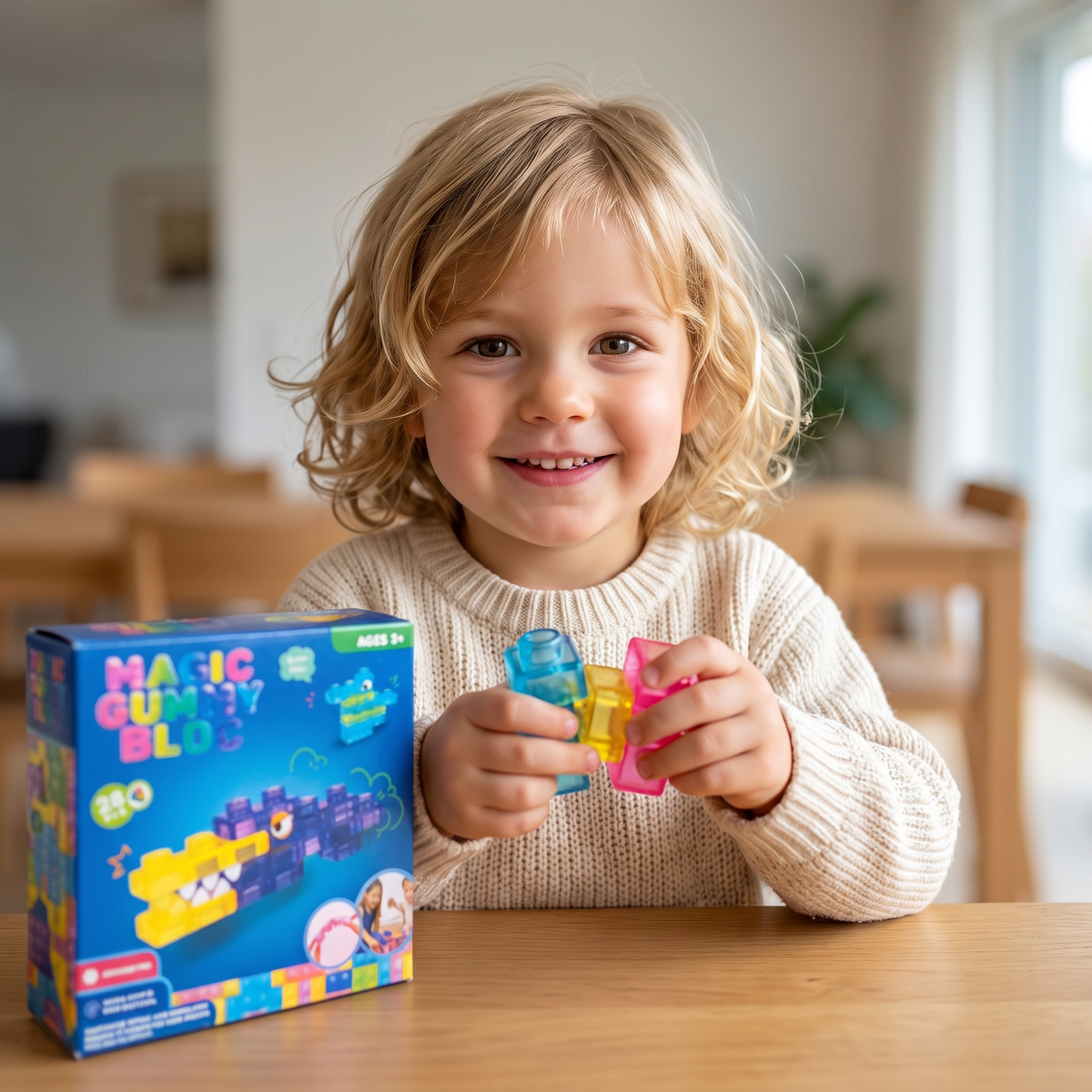 Sichere & weiche Squishy-Gelee-Bausteine für Kinder