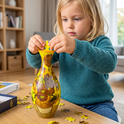 DIY-3D-Puzzle-Blumenvase