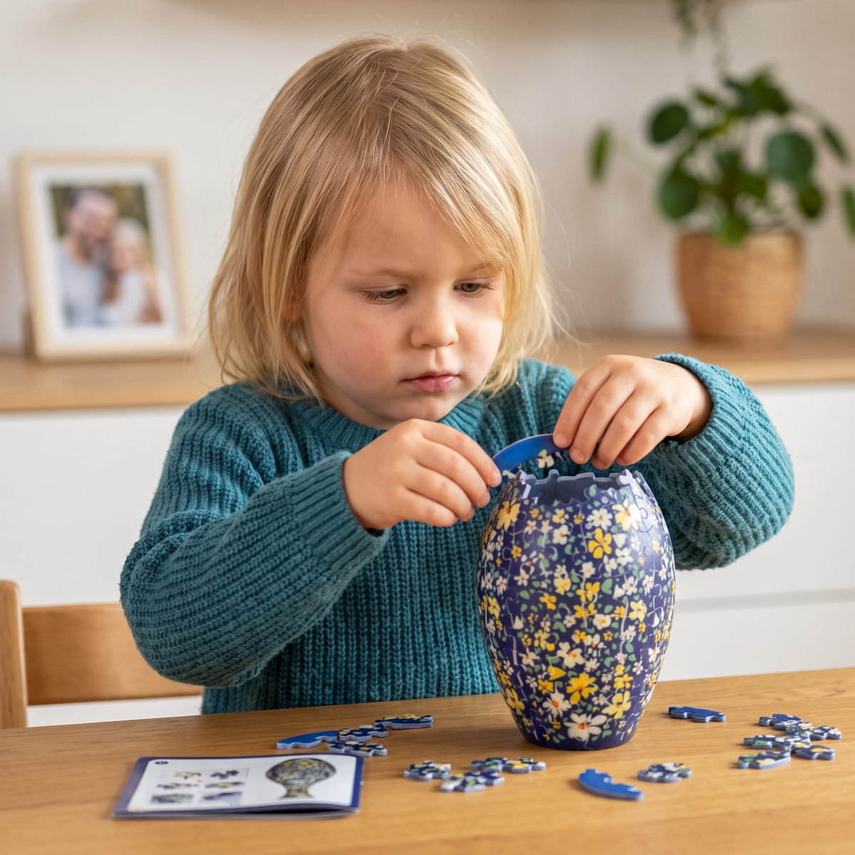 DIY-3D-Puzzle-Blumenvase