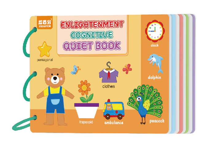 Interaktives Lernspiel - Klettbuch Für Kinder