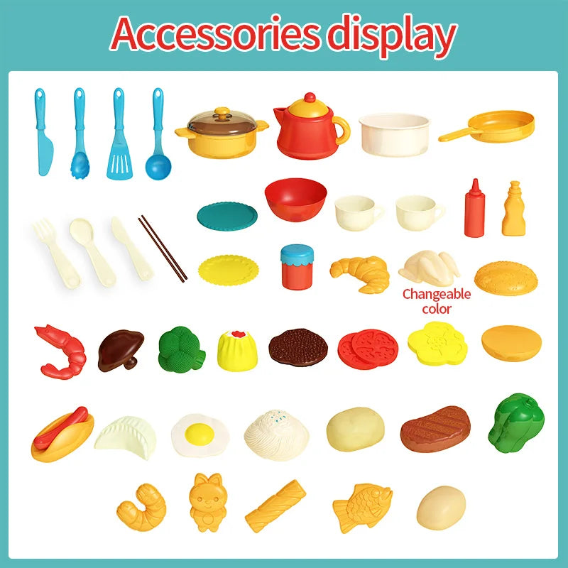 Elektronisches Küchenspielzeug-Set mit Licht und Sound