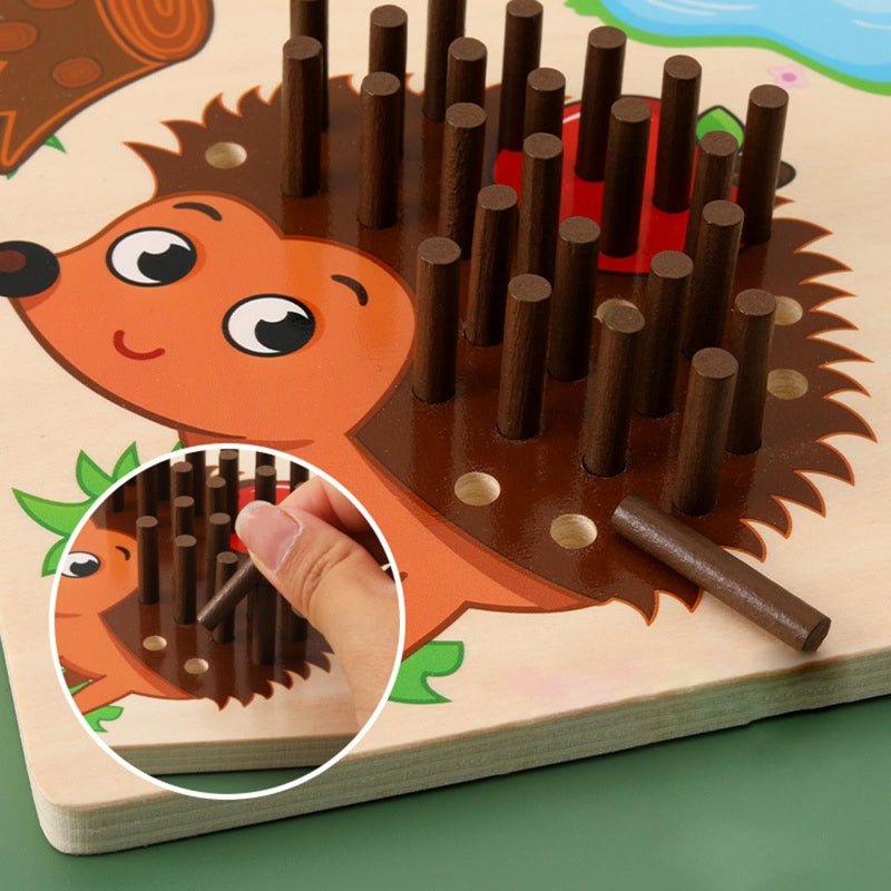 Montessori Sensorisches Igel Lernspiel