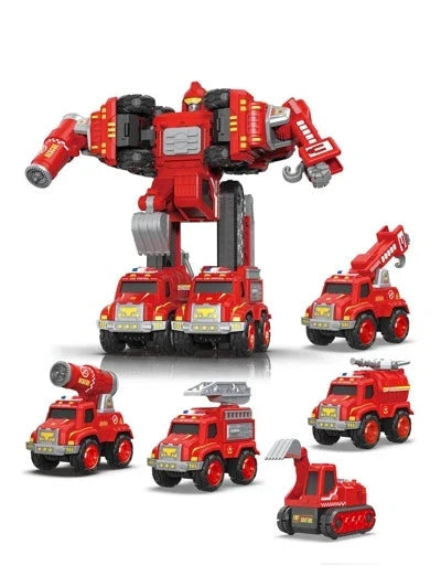 5in1 Transformer Auto Spiel Set