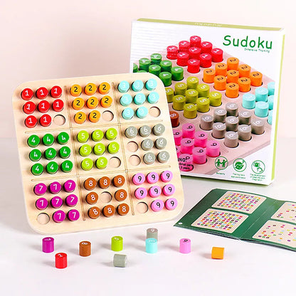 Kniffliger Rätselspaß – 3D-Sudoku Aus Holz