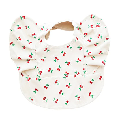 Baby Lätzchen mit Ärmeln – Wasserdichtes Esslatz mit Auffangtasche