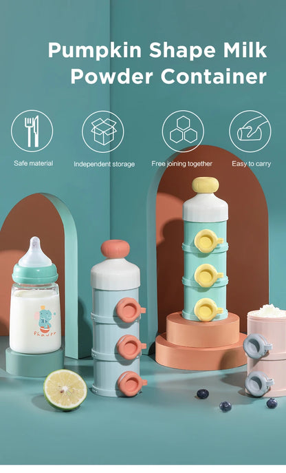 Babypulver-Spender – Tragbarer Milchpulverbehälter & Snackbox für unterwegs
