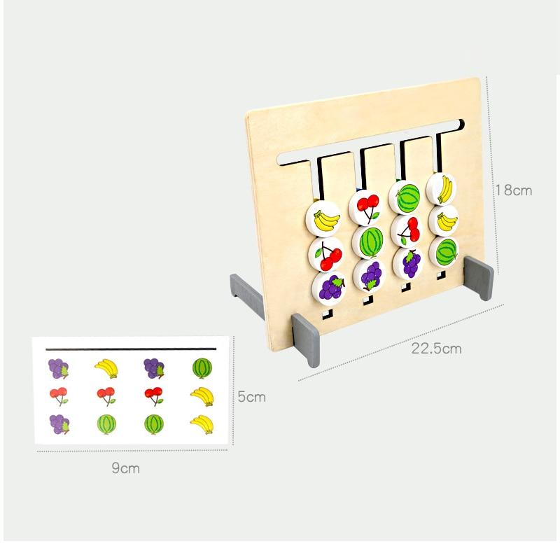 Logikspiel für Kinder - Montessori-Sortierpuzzle