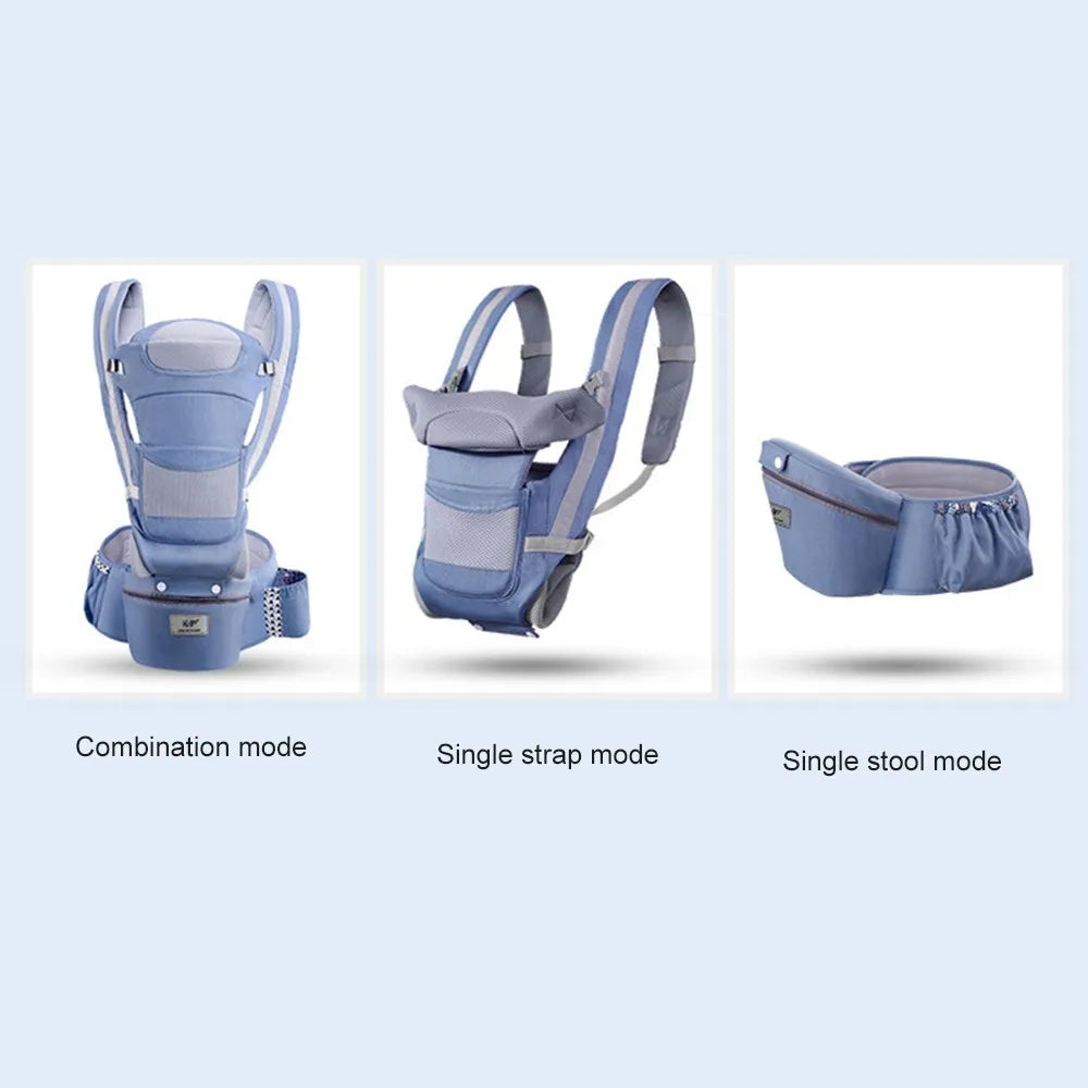 Komfortable Babytrage – Ergonomisches Tragetuch mit Verstaumöglichkeit