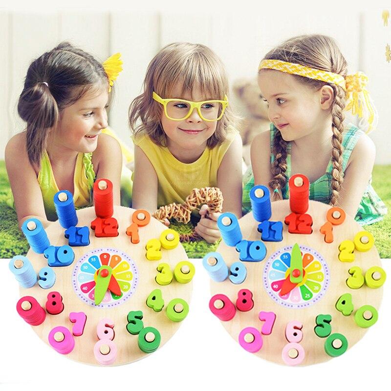 Lernuhr Im Montessori-Stil