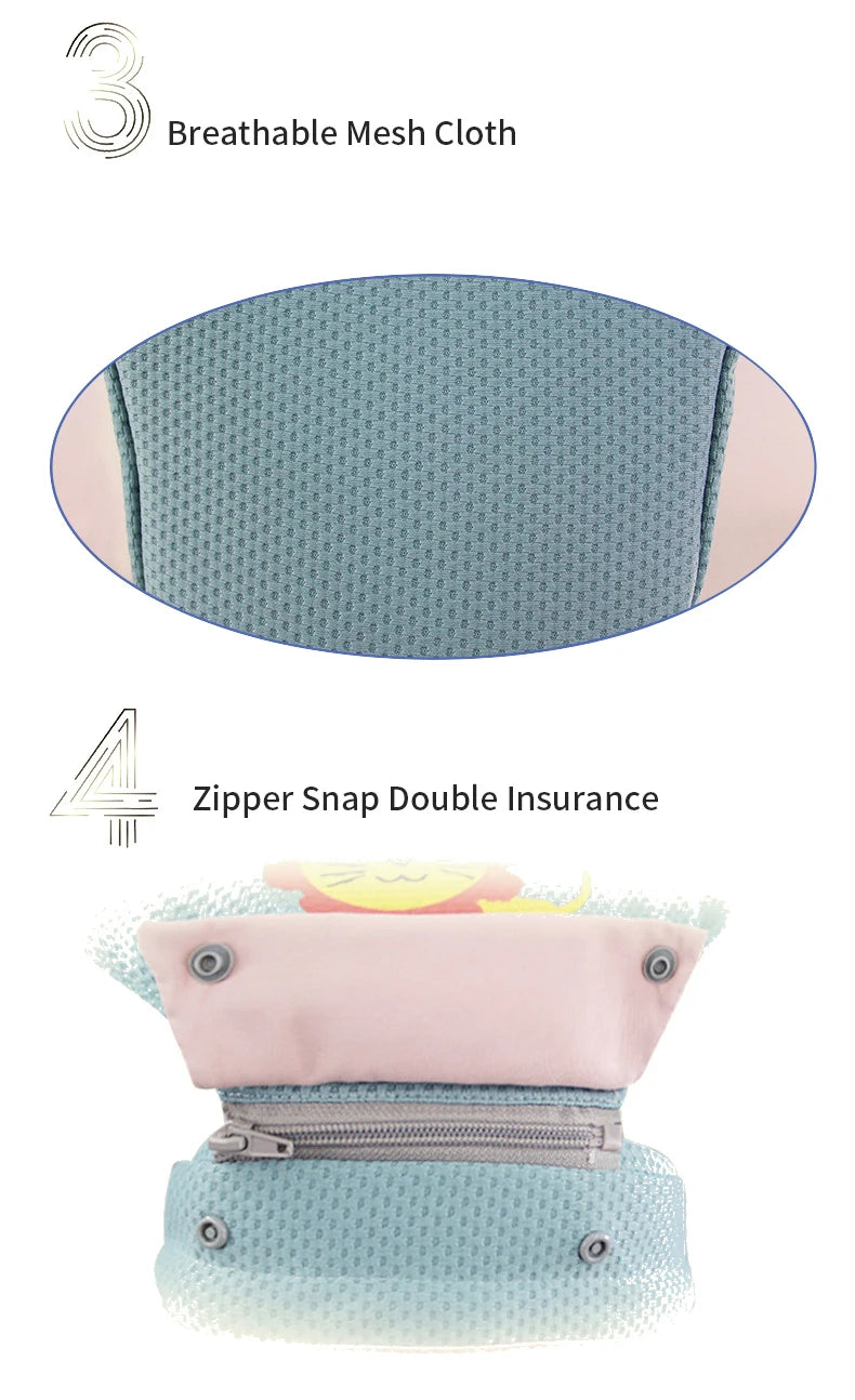 Babytrage mit Hüftsitz – Ergonomische Tragehilfe für Neugeborene & Kleinkinder