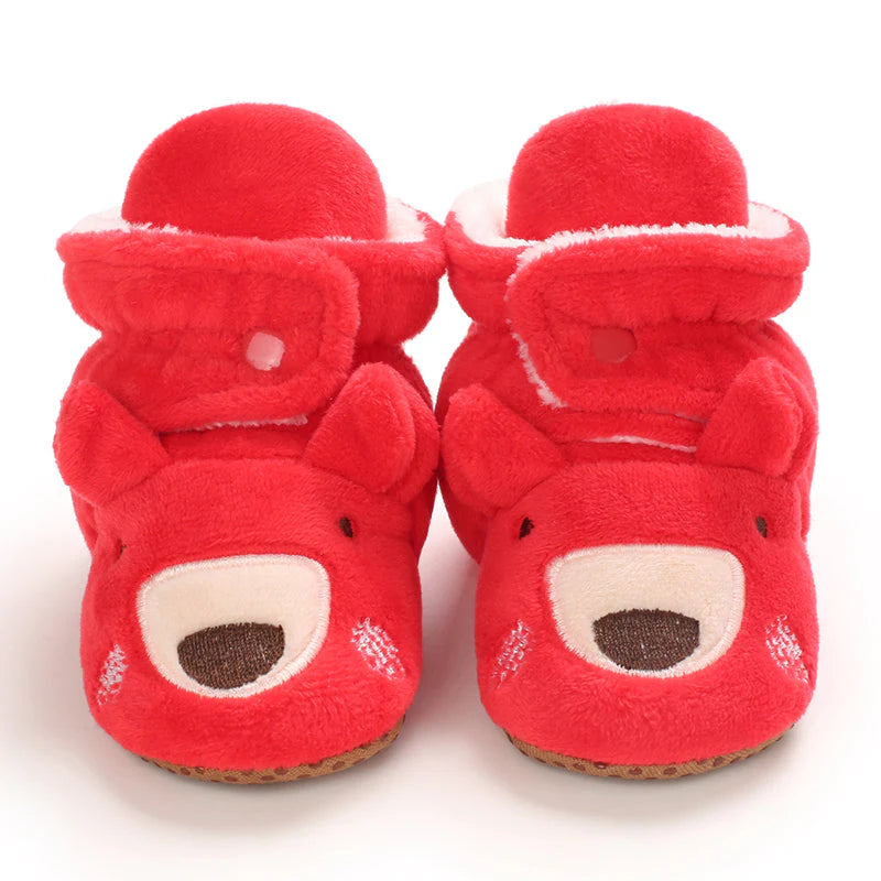 Weihnachtshausschuhe für Kinder - Süße Rentier & Santa Designs